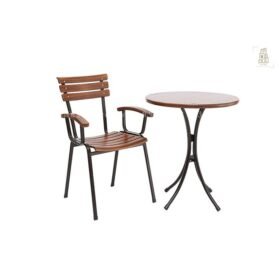 Bộ bàn ghế cafe sân vườn Fansipan Moon có tay Đà Nẵng