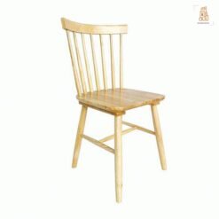 Ghế cafe gỗ 7 nan giá xưởng Bình Minh