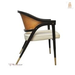 Ghế mây cao cấp Wormley gỗ sồi giá xưởng Cần Thơ