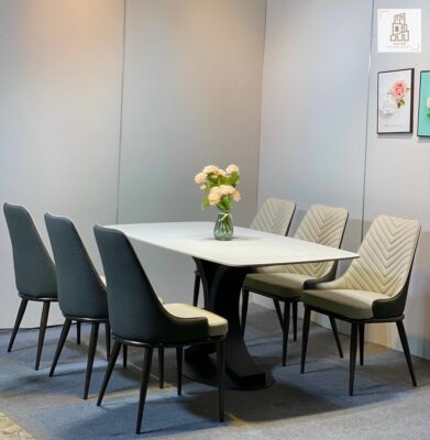BÀN ĂN MẶT ĐÁ CERAMIC – TIÊU CHUẨN CHO KHÔNG GIAN BẾP HIỆN ĐẠI