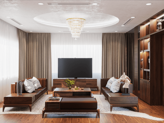 Những chi tiết nội thất sáng tạo cho phòng khách hiện đại