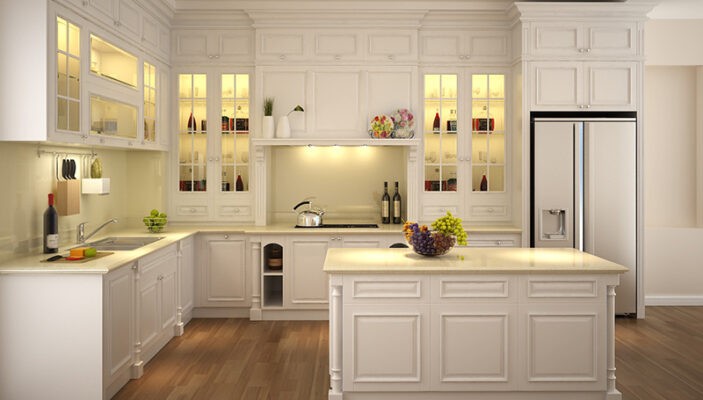 CÁC MẪU THIẾT KẾ NỘI THẤT PHÒNG BẾP HIỆN ĐẠI ĐẸP NĂM 2022