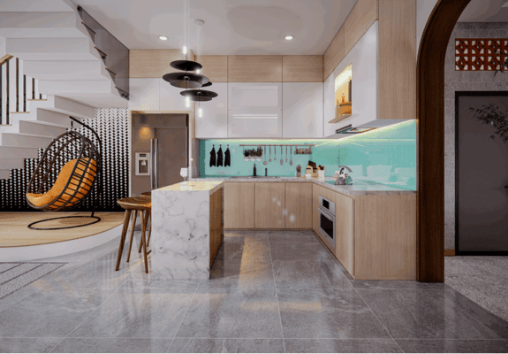 XU HƯỚNG THIẾT KẾ NỘI THẤT PHÒNG BẾP HIỆN ĐẠI 2023