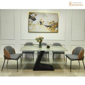 BỘ BÀN ĂN NHẬP KHẨU 6 GHẾ MINOTTI CAO CẤP - Ảnh 5
