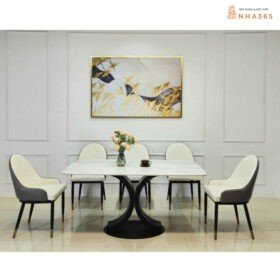 BỘ BÀN ĂN NHẬP KHẨU 6 GHẾ MONET - Ảnh 10