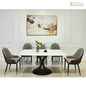 BỘ BÀN ĂN NHẬP KHẨU 6 GHẾ MONET - Ảnh 5