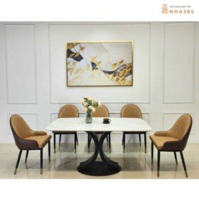 BỘ BÀN ĂN NHẬP KHẨU 6 GHẾ MONET - Ảnh 3