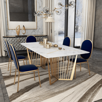 XU HƯỚNG BÀN ĂN MẶT ĐÁ ĐẸP SANG TRỌNG CHO NỘI THẤT PHÒNG BẾP CỦA BẠN