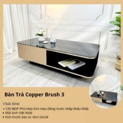 Bàn Trà Sofa Copper Brush 3