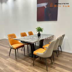 BÀN ĂN THÔNG MINH CHÂN U, 8 GHẾ NEWLIAM - Ảnh 6