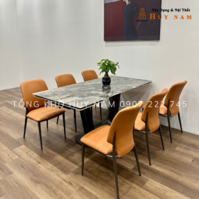 BÀN ĂN THÔNG MINH CHÂN U, 6 GHẾ LION - Ảnh 3