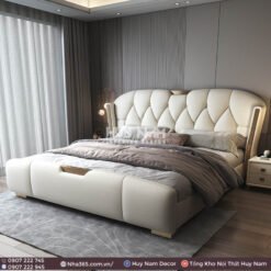 GIƯỜNG BỌC NỆM DA HIỆN ĐẠI 1299