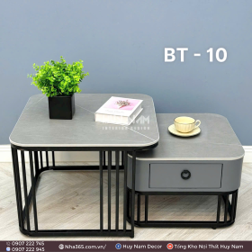 BÀN TRÀ MẶT ĐÁ CERAMIC BT-10