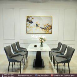 BỘ BÀN ĂN NHẬP KHẨU 6 GHẾ ROYAL - Ảnh 4