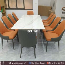 BÀN ĂN THÔNG MINH CHÂN U, 10 GHẾ SPINE