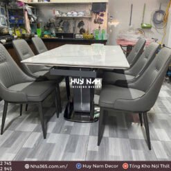 BÀN ĂN TRÒN MÂM XOAY, 6 GHẾ NEWLIAM