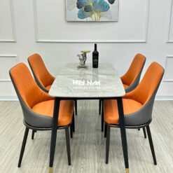 BỘ BÀN ĂN NHẬP KHẨU 4 GHẾ MONET VIP