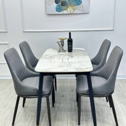 BỘ BÀN ĂN NHẬP KHẨU 4 GHẾ SPINE