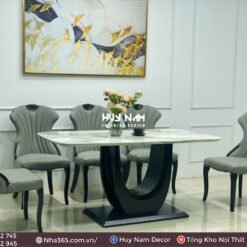 BỘ BÀN ĂN TÂN CỔ ĐIỂN NHẬP KHẨU TD07