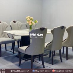 BỘ BÀN ĂN TÂN CỔ ĐIỂN NHẬP KHẨU TD07 - Ảnh 3