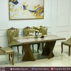 Alternative view of BỘ BÀN ĂN TÂN CỔ ĐIỂN NHẬP KHẨU TD08