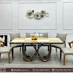 BỘ BÀN ĂN TÂN CỔ ĐIỂN NHẬP KHẨU TD11