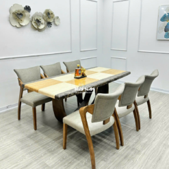 BỘ BÀN ĂN TÂN CỔ ĐIỂN NHẬP KHẨU TD11 - Ảnh 3