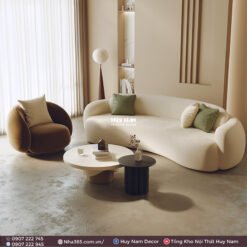 SOFA HẠT ĐẬU CAO CẤP 2M8 - Ảnh 4