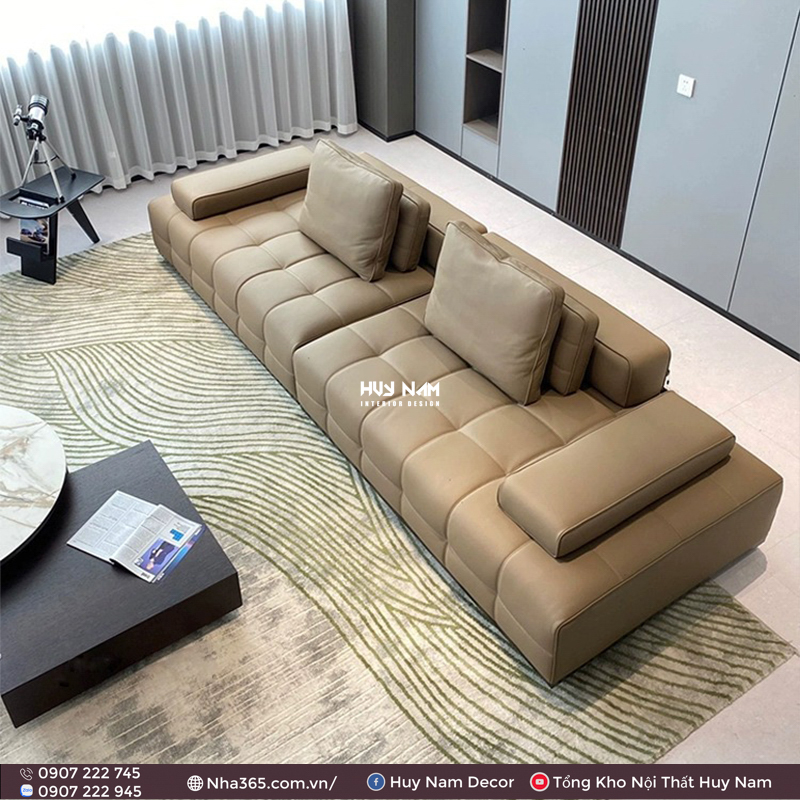 SOFA MINOTTI 1 DA CHỐNG CÀO, TẨY MỰC 3M3 SOFA MINOTTI 1 DA CHỐNG CÀO, TẨY MỰC 3M3