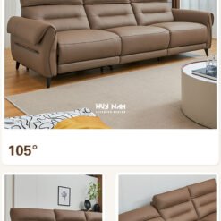 SOFA KEVA DA CHỐNG CÀO, TẨY MỰC, GHẾ NGẢ ĐIỆN 2M6 - Ảnh 5