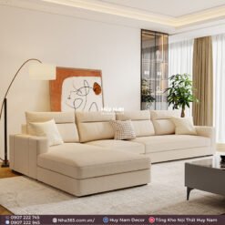 Alternative view of SOFA GÓC MORIS DA CHỐNG CÀO 3M3X1M7