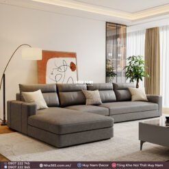 SOFA GÓC MORIS DA CHỐNG CÀO 3M3X1M7 - Ảnh 3