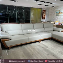 Alternative view of SOFA GÓC HN-05 DA CHỐNG CÀO, TẨY MỰC 3M3X1M7