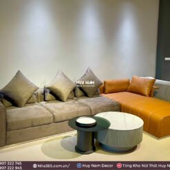 Alternative view of SOFA GÓC MINOTTI 1 DA CHỐNG CÀO 3M3X1M7