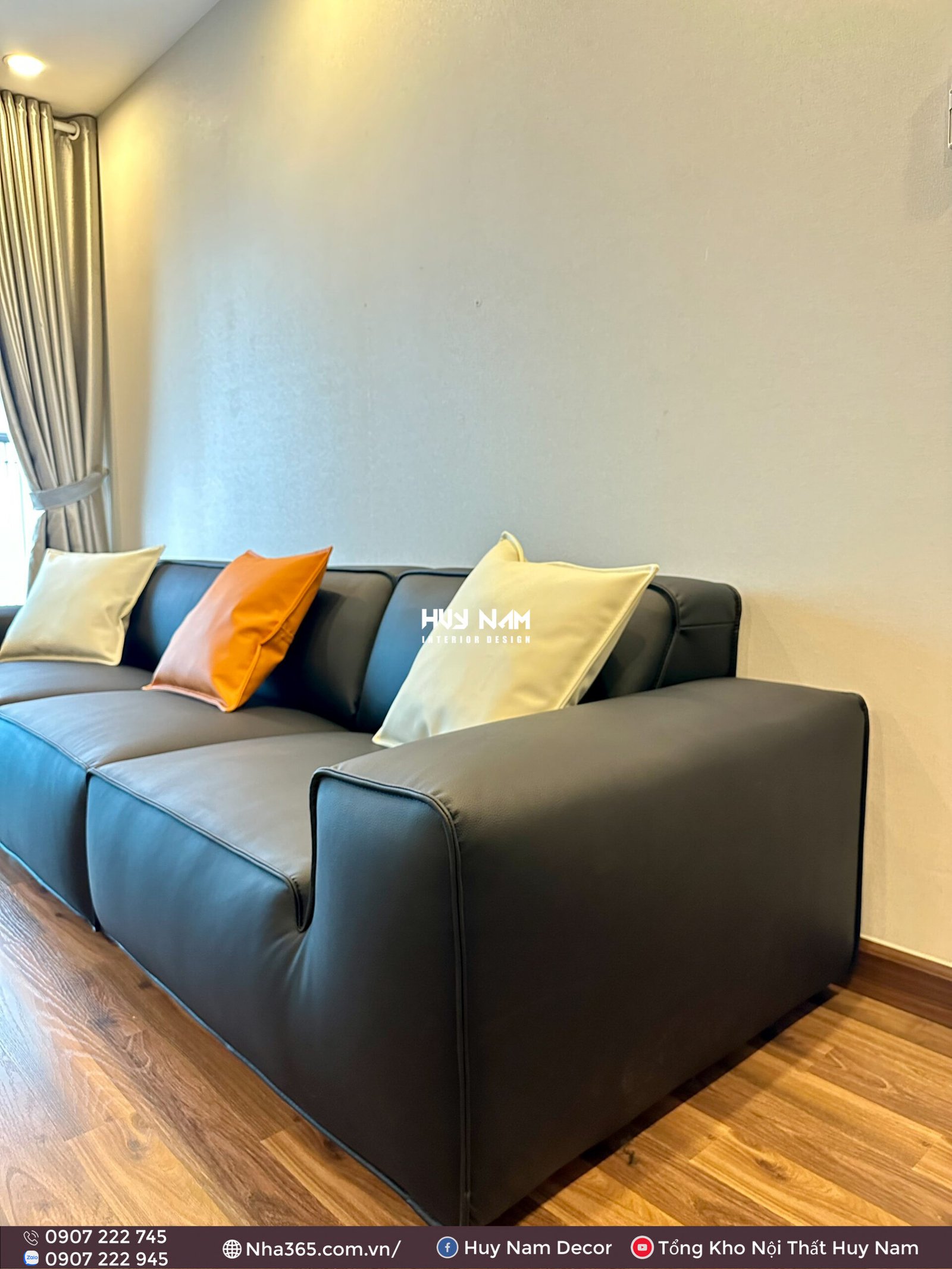 SOFA BĂNG SB-08 DA CHỐNG CÀO, TẨY MỰC 2M8 - Ảnh 2
