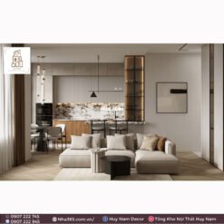 Alternative view of SOFA GÓC HN-08 DA CHỐNG CÀO 2M6X1M6