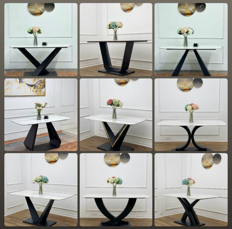 Những mẫu chân bàn ăn hiện đại