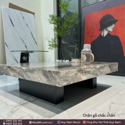 BÀN TRÀ VUÔNG ĐÁ CẨM THẠCH