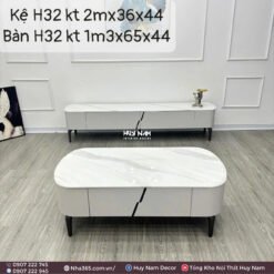 Bàn trà mặt đá cao cấp