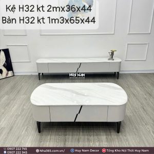 Bàn trà mặt đá cao cấp