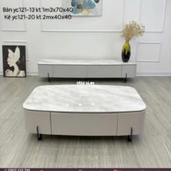 Bàn trà mặt đá cao cấp