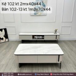 Bàn trà mặt đá cao cấp