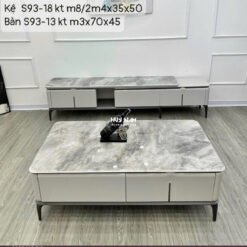 Bàn trà mặt đá nhập khấu