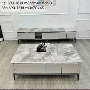 Bàn trà mặt đá nhập khấu