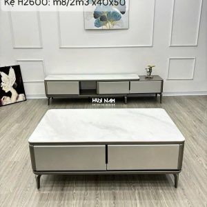 Bàn trà mặt đá nhập khấu