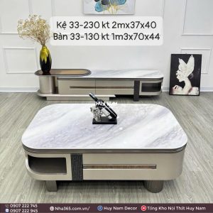 Bàn trà mặt đá nhập khấu