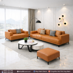 sofa sf2050 da bò cam cao cấp