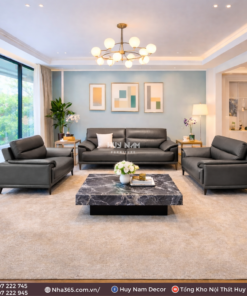 Sofa Hiện Đại SF-2054L Cao Cấp | Sofa Da Nappa Chống Cào, Xoá Mực