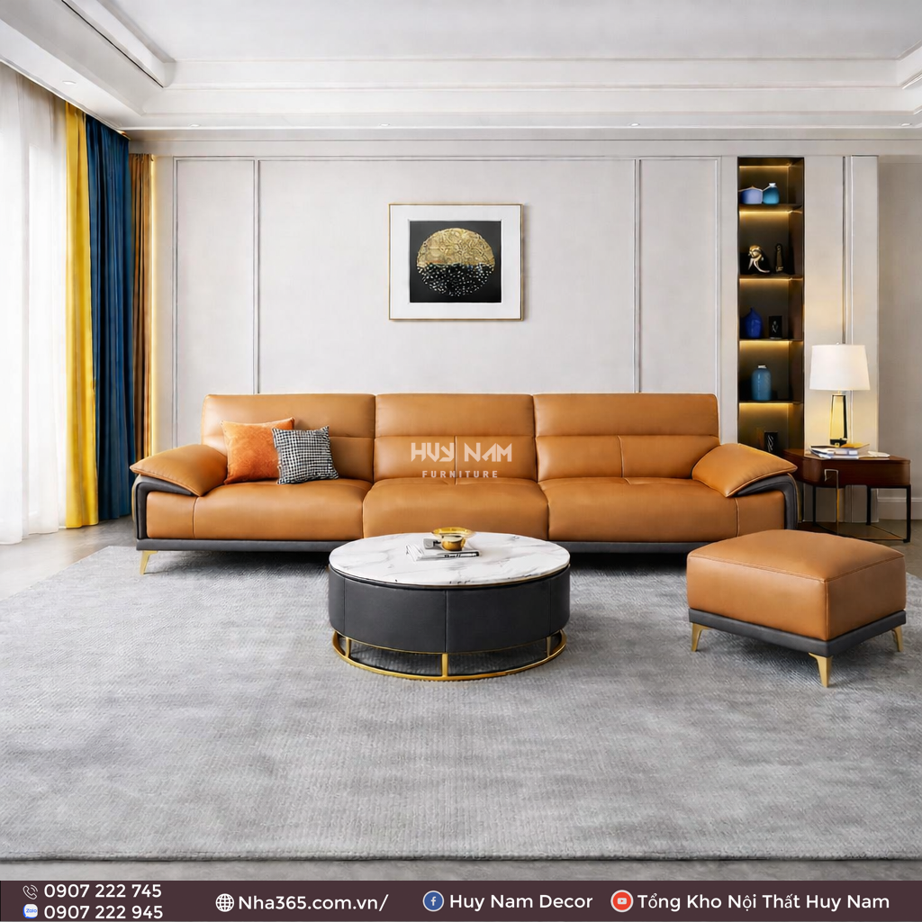 Sofa Hiện Đại SF-2054 | Sofa Da PU Phòng Khách Giá Tốt