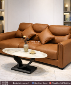 Sofa Hiện Đại SF-2061 Cao Cấp | Sofa Da Nappa Chống Cào, Xoá Mực